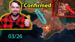 Update from Ukraine | New Evidence of Ukrainian Attack on Crimean bases | One more ship Reported