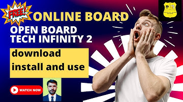 Tech Infinity 2 and Open Board: Download, Install, and Use | Maths by Jeevan Rathore