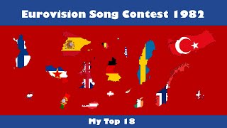 Eurovision 1982 - My Top 18