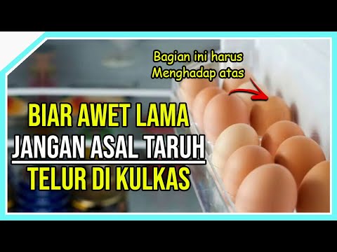 Video: Berapa Lama Telur Bisa Disimpan Di Lemari Es?