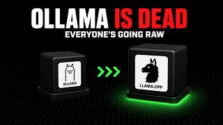 Ollama Is Quietly Dying (Everyone's Going Raw llama.cpp)