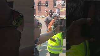 Madison police clash with protesters as encampment is cleared out