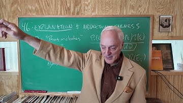 Class 46: Explanation & Abductive Weakness