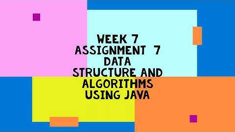 Data Structure And Algorithms Using Java || NPTEL Week 7 assignment answers 7