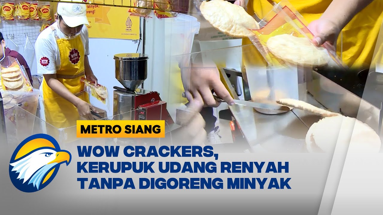 Wow Crackers Hadir di Jakarta Fair: Kerupuk Udang Renyah Tanpa Minyak!