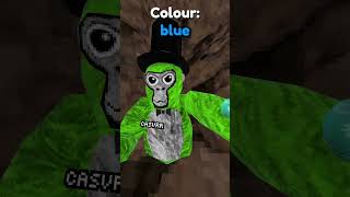 Gorilla tag but i cant touch the colour blue #gorillatag #tfmg