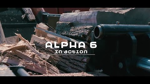 The Timberwolf Alpha 6 Log Splitter In Action