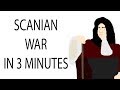 Scanian war  3 minute history