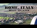 Heading to Rome, Italy | JFK to FCO | #Delta #Comfort+ Boeing 767-432 | Flight Report