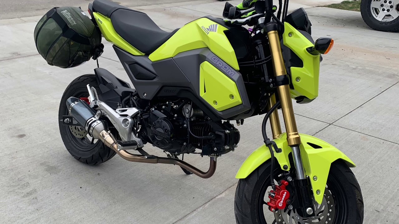 How to install K&N air filter on honda grom 125 Airbox mod included
