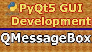 PyQt5 QMessageBox Practical Example (Python GUI) #33