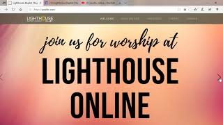 How to access Lighthouse Online Services