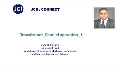 Transformer _Parallel operation _1