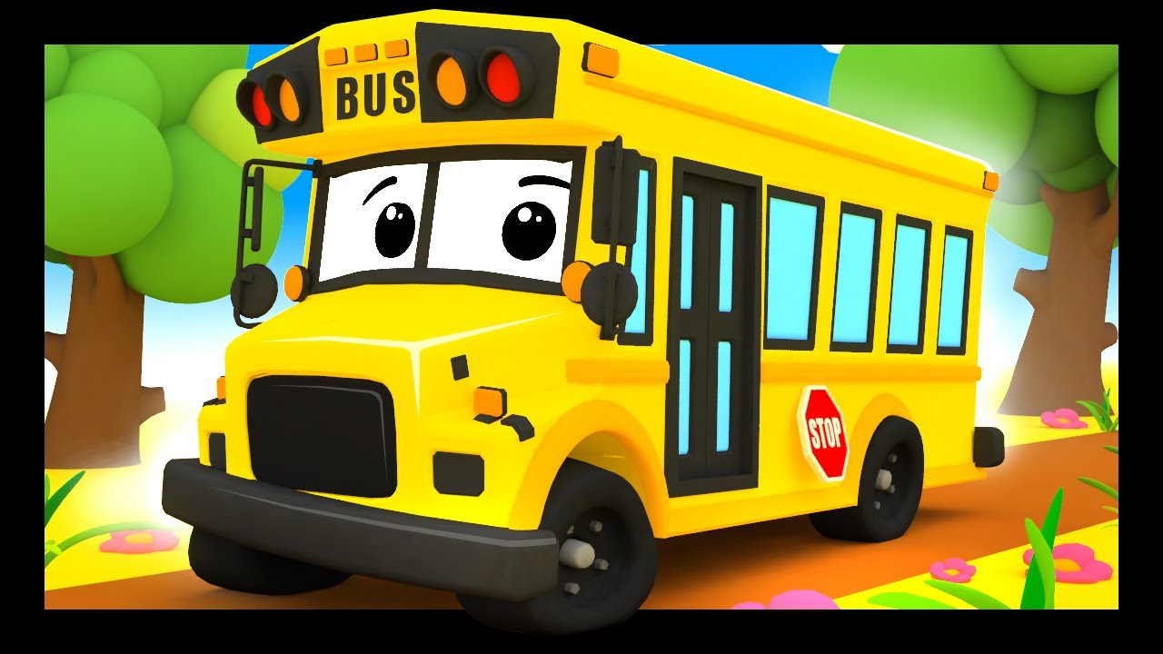 Les Roues De L Autobus En Anglais Les roues de l'autobus - YouTube