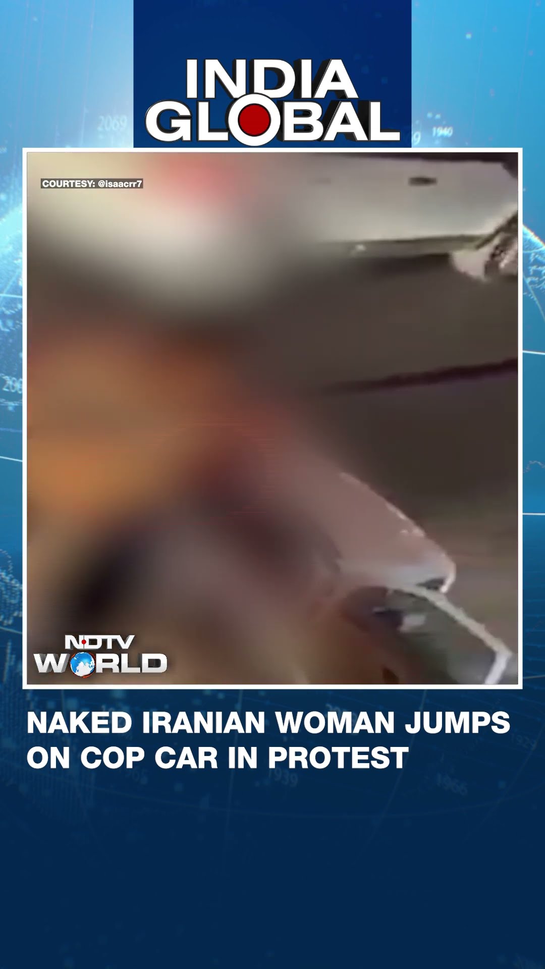 Iranian Woman Protests On Street | Major Embarrassment For Iran's 'morality Police'
