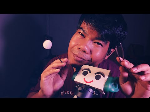 ASMR Thai แคะหูแล้วนอน Ear Cleaning