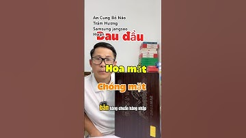 An cung Bổ Não Trầm Hương Samsung Jangsoo Hwan Hàn Quốc Chính Hãng #phongtaibiendotquy