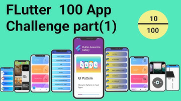 Flutter 100 App challenge | Part(1)