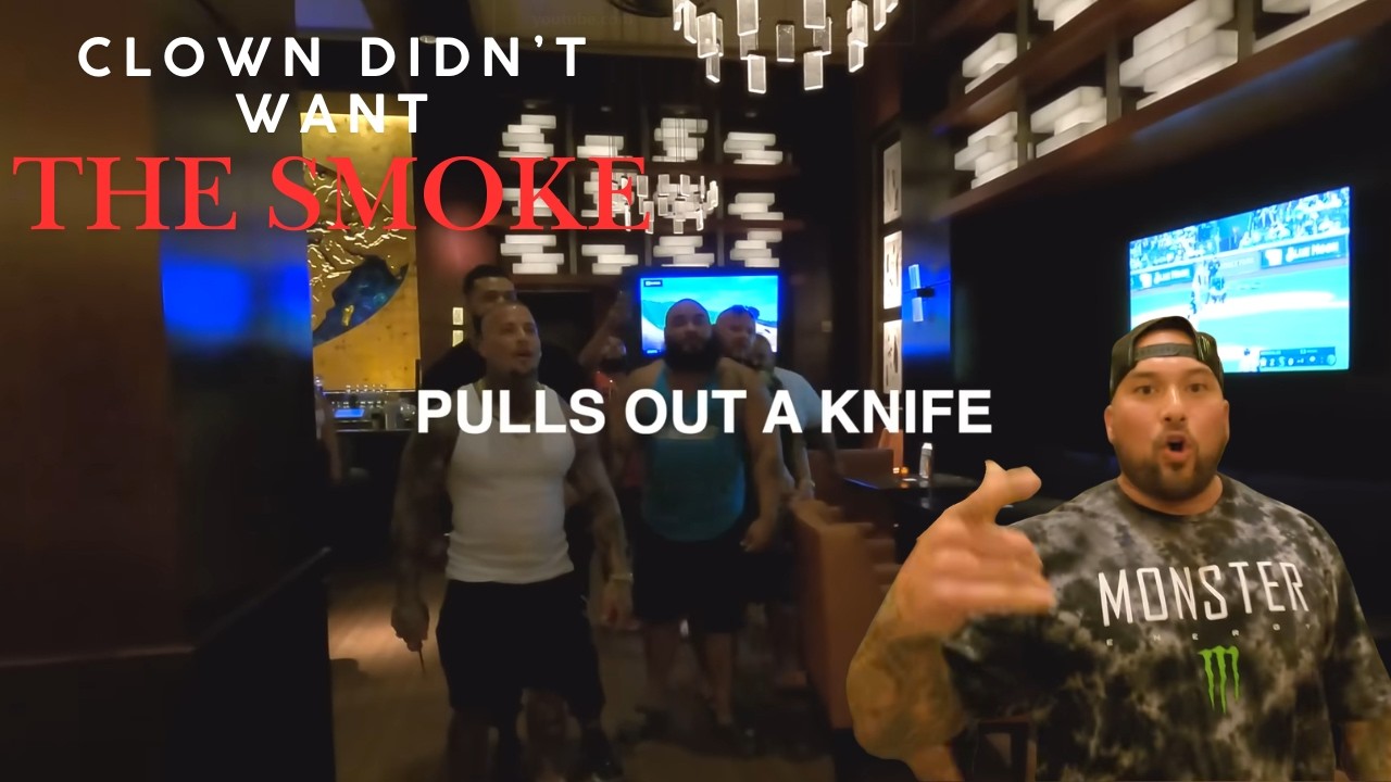 Клоун не хотел курить от Бигбоя.