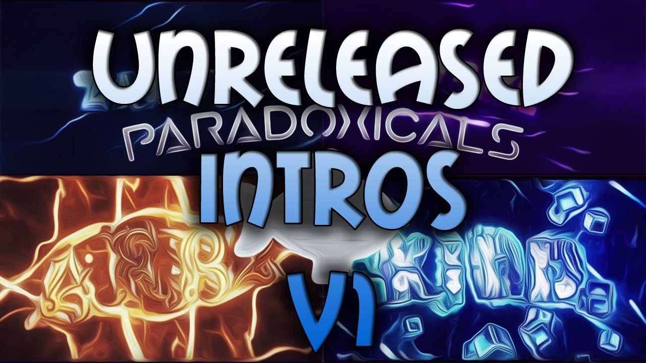 1000 🐟 BAD/UNRELEASED INTROS V1 | Paradoxicals - YouTube