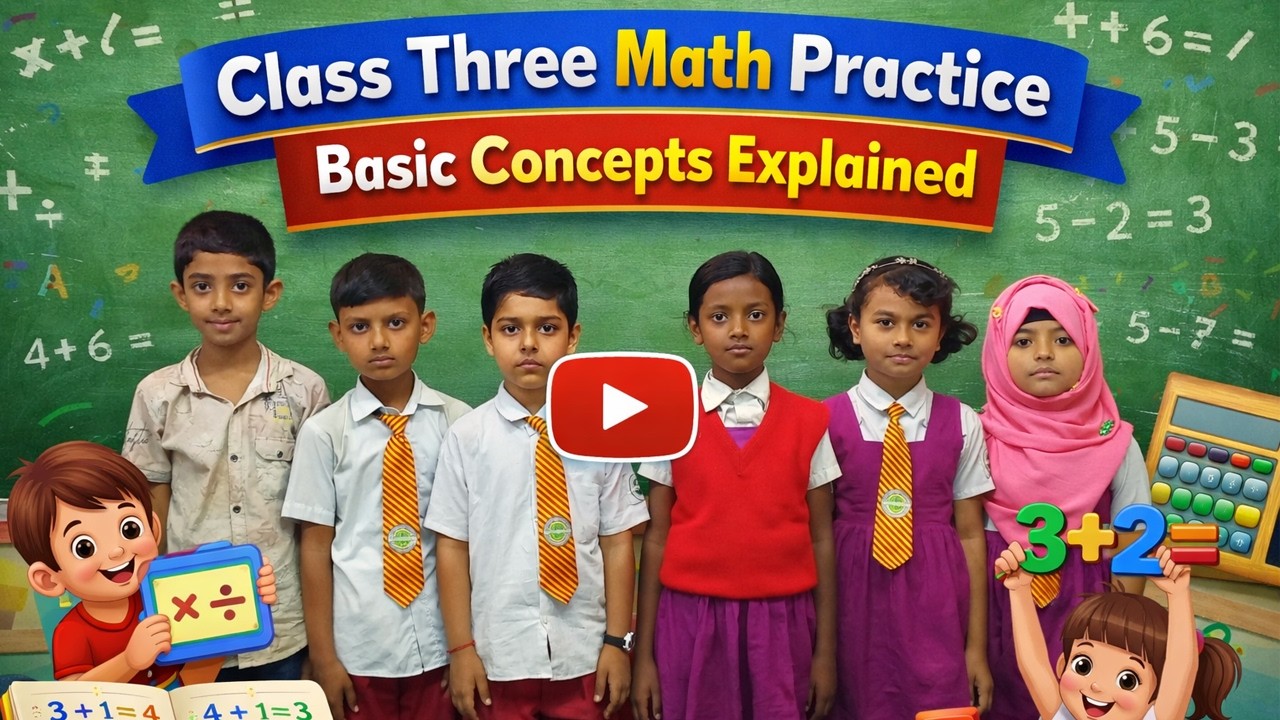 Class Three Math Practice | Basic Concepts Explained