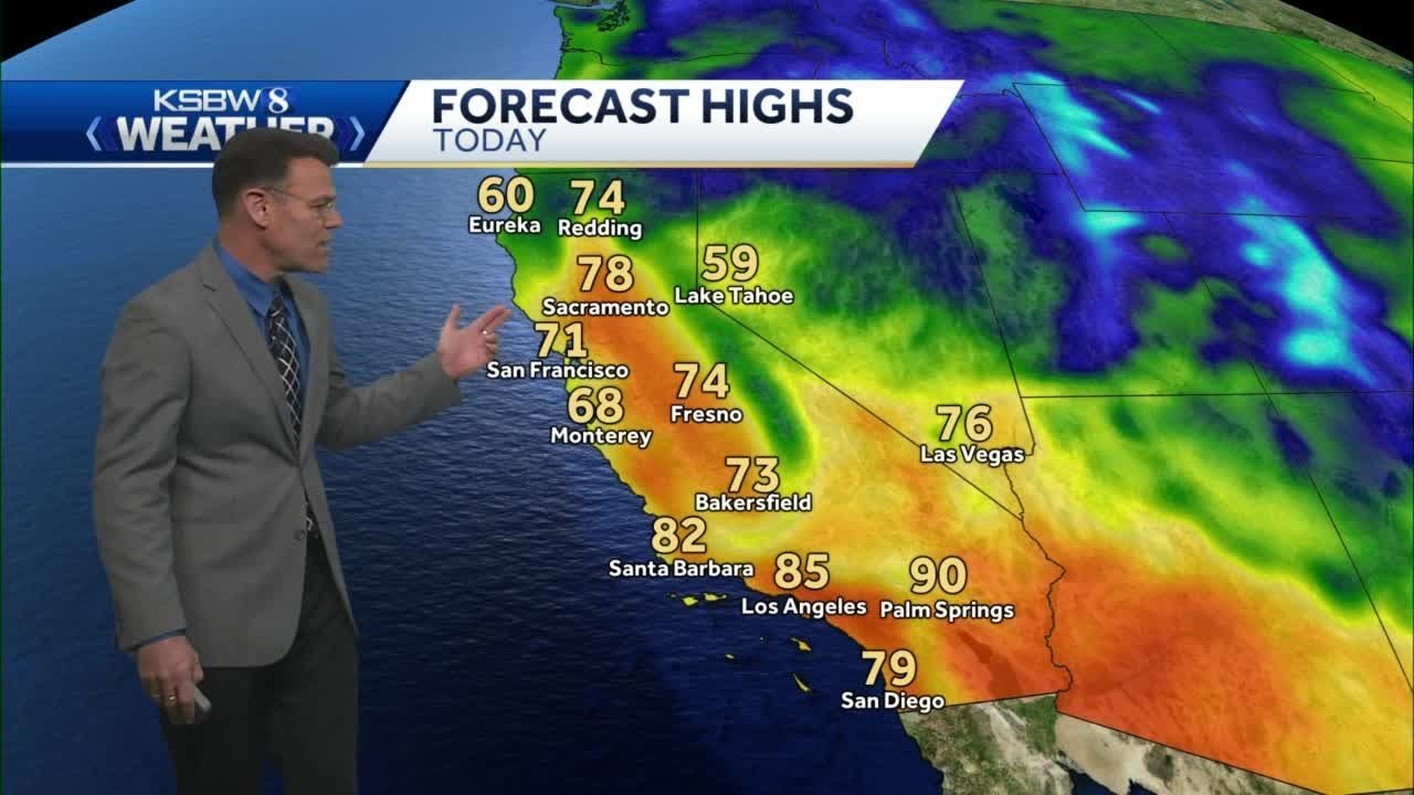 Sunshine and Warm Temperatures for the Week Ahead - YouTube