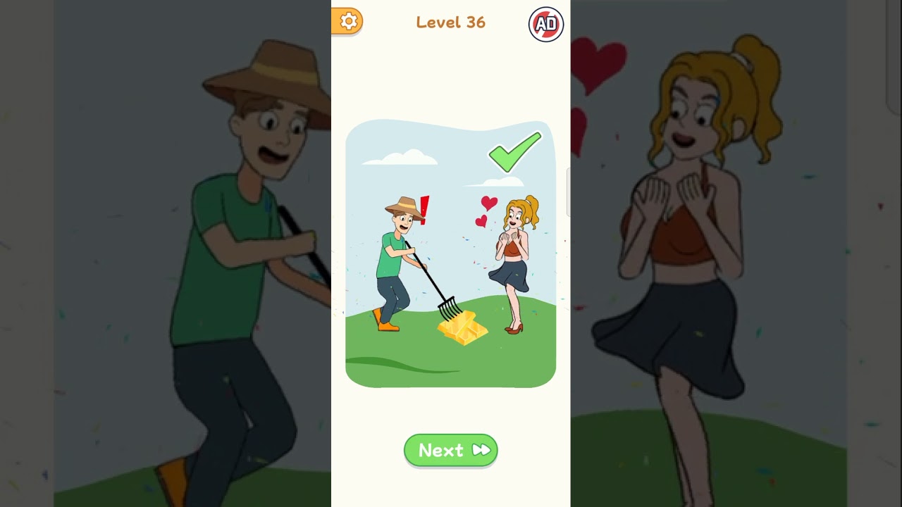DOP Delete Love Puzzle Level 36 Android Gameplay Solution