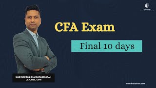 CFA Exam: Final 10 Days Strategy | What Really Moves the Needle Profile