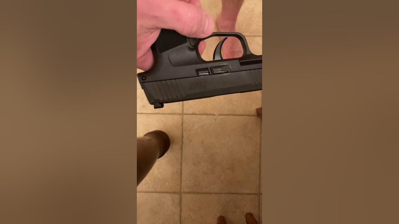 Sig P365 Loose Frame Problem Pt1 YouTube