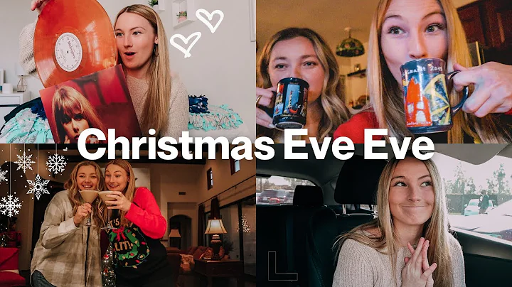 last-minute shopping, friends & christmas lights /...