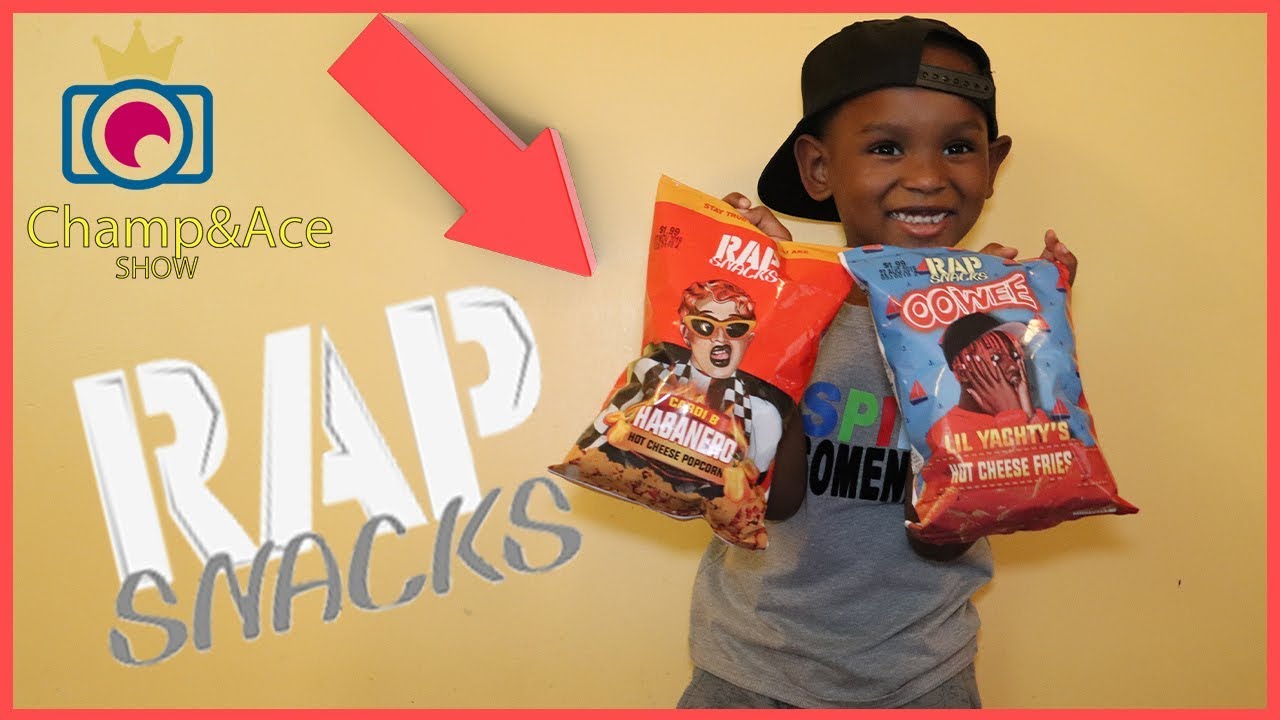 FLAMING HOT RAP SNACKS!!