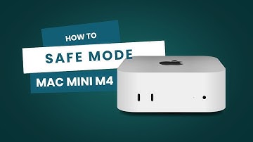 How to Start MacMini M4 in Safe mode