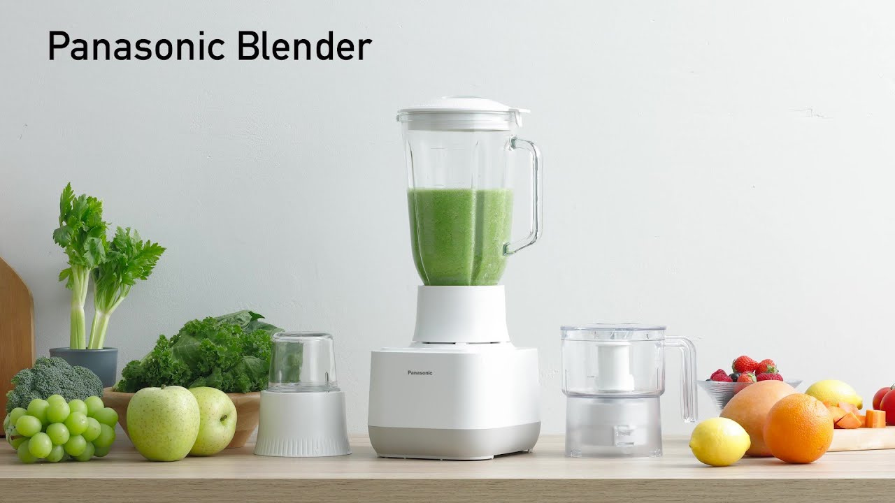 Blender with Chopper & Glass Mill MXMG53C1 (Asia) [Panasonic] YouTube