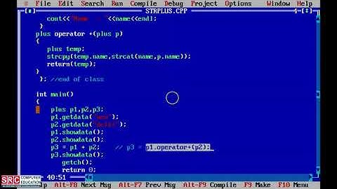 + Operator Overloading on Strings in C++ | B.Tech (CS /IT) - MCA - BCA