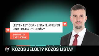 Közös jelölt? Közös lista? 20-03-02