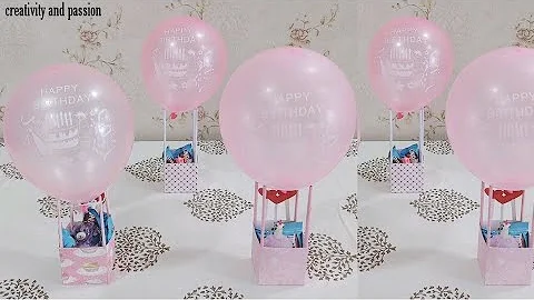 Balloon decoration ideas at Home / Birthday party ideas / Birthday gifts
