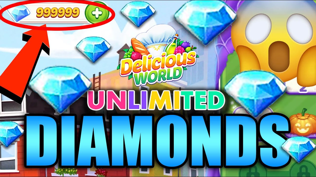 Delicious World Hack | Unlimited Free Diamonds!