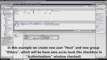 HMI programming tutorial TIA Portal - 6. User administration : Users (Part 1/5)