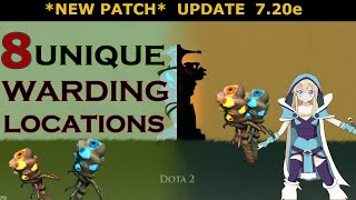 Dota 2: 8 Unique WARDING Locations for GANKS in Patch 7.20e | Pro Dota 2 Guide
