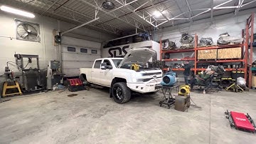 LML duramax Compound turbo on the dyno