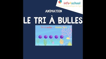 Tri à bulles - Bubble sort