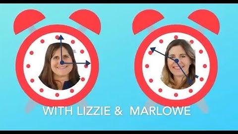 TIME: Swingset Mamas time concepts song with AAC symbols - online learning about telling time.