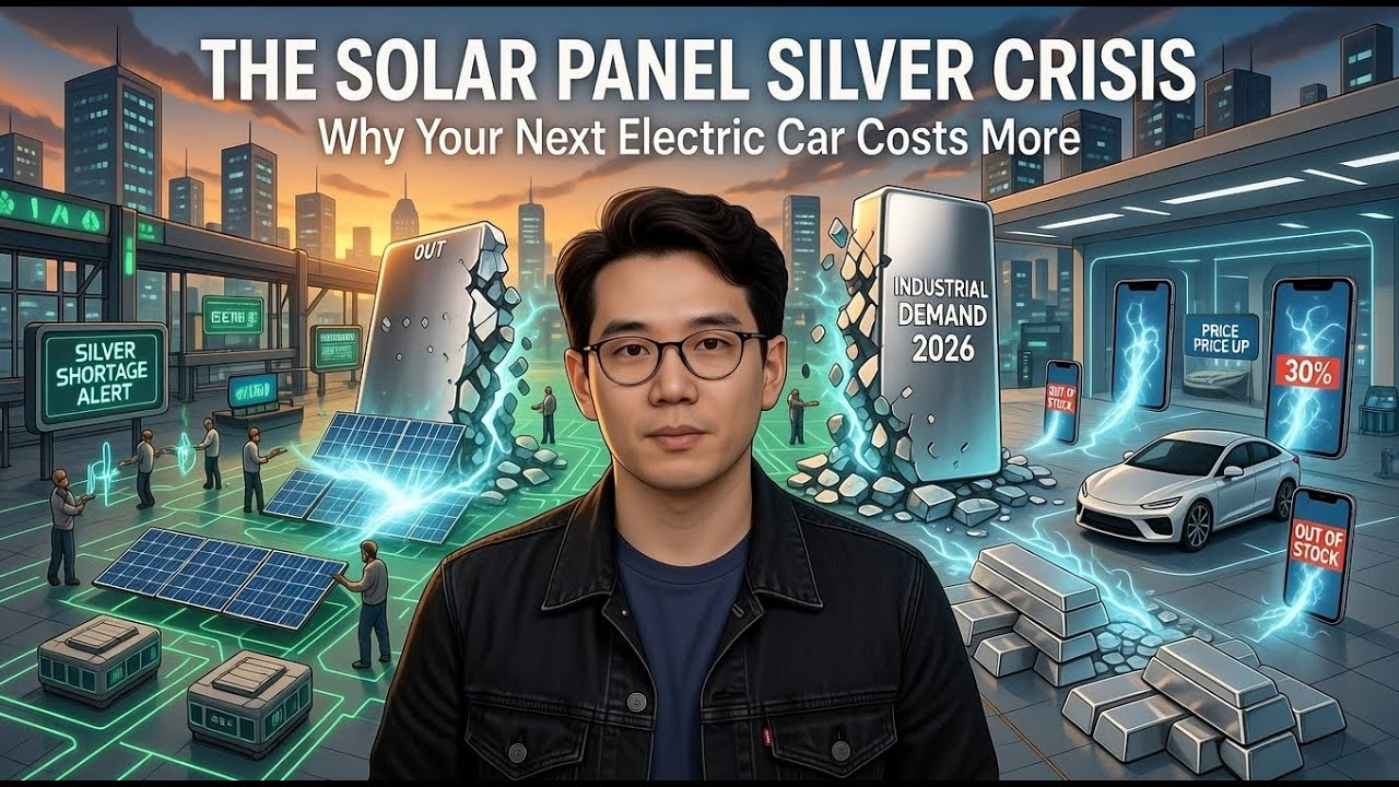 THE SOLAR PANEL SILVER CRISIS  Why Your Next Electric Car Costs More