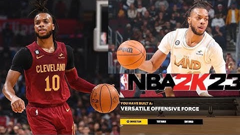 ELITE DARIUS GARLAND BUILD IS UNSTOPPABLE ON NBA 2K23!!!