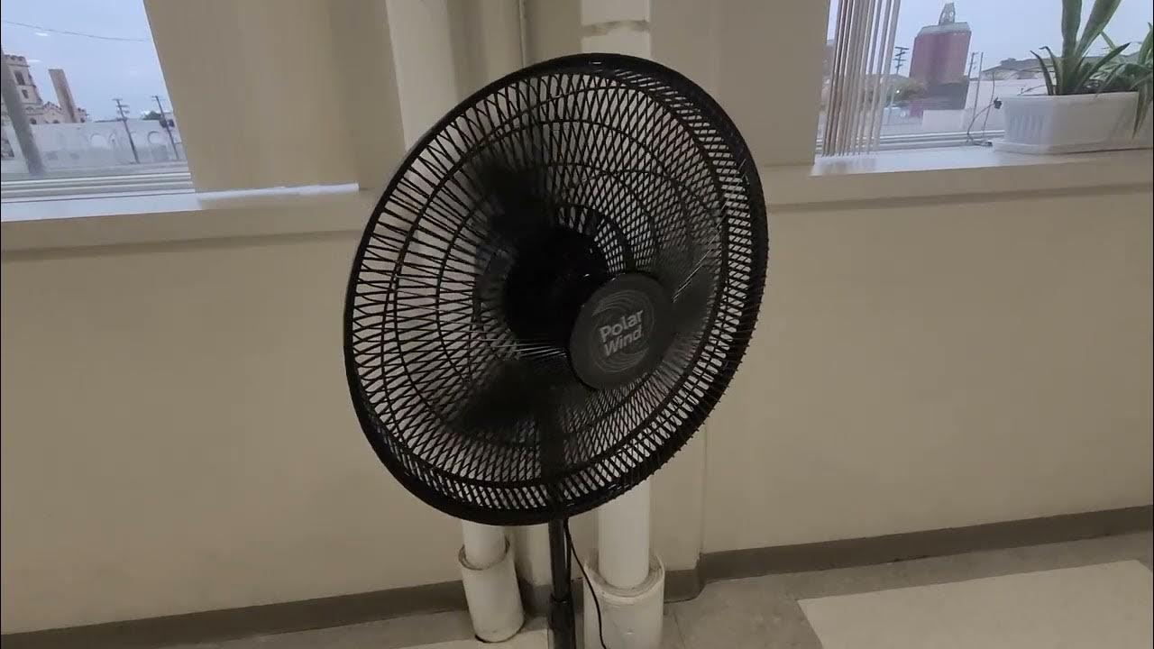 POS Polar Wind Pedestal Fan - YouTube
