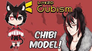 【Live2D】 Rigging a Chibi model! 【EN/AFR VTuber】