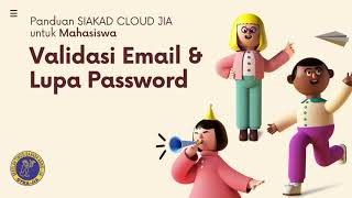 Panduan Validasi Email dan Lupa Password Mahasiswa di SIAKAD CLOUD STBA JIA screenshot 3