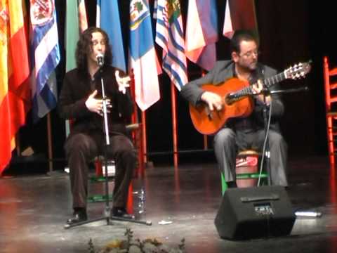 Sole Canta Jesus Corbacho- con la Guitarra de Fernando Rodriguez Festival de Jumilla. 2008