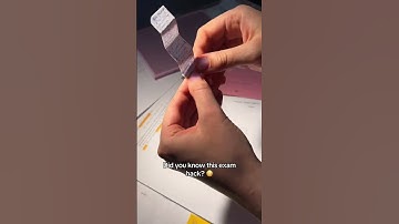 Follow us for more study hacks 🤫 #exams #examhacks #studytips #studyhacks #students #college