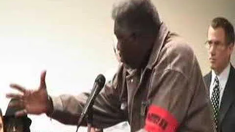 Johnny Walton at Tamms Hearings